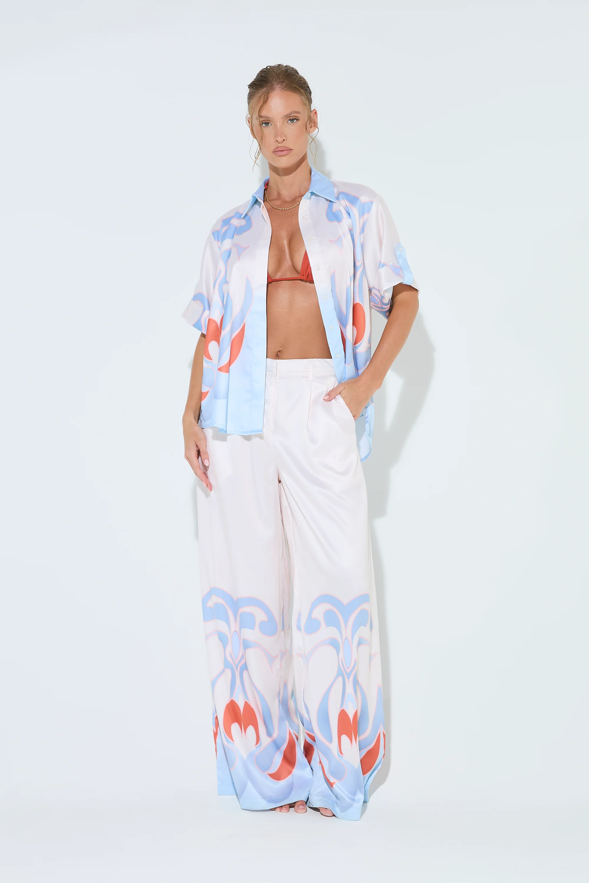 COCONUT DRIFT Printed Trousers - Image 4