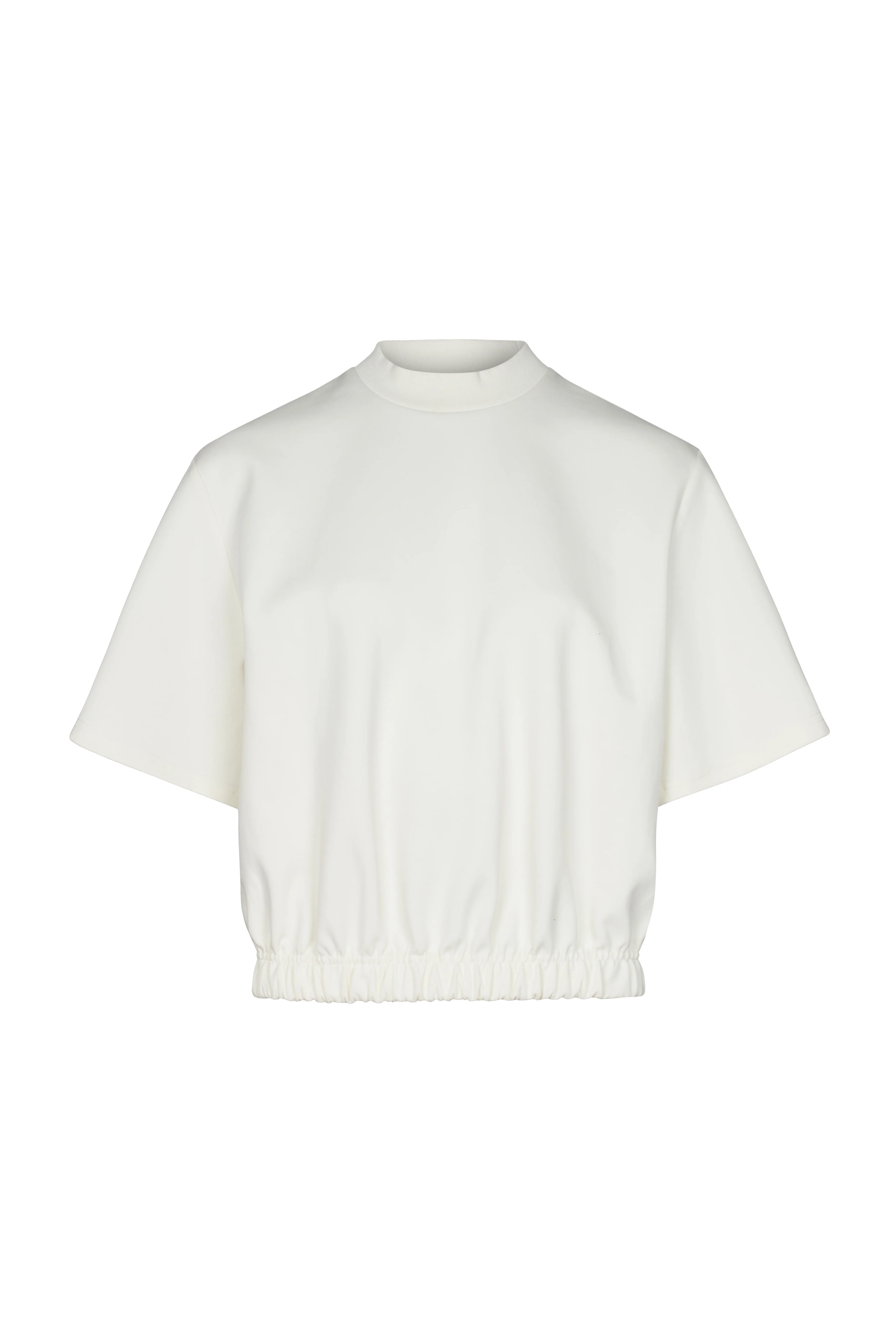FAE Ecru Boxy T-Shirt - Image 5
