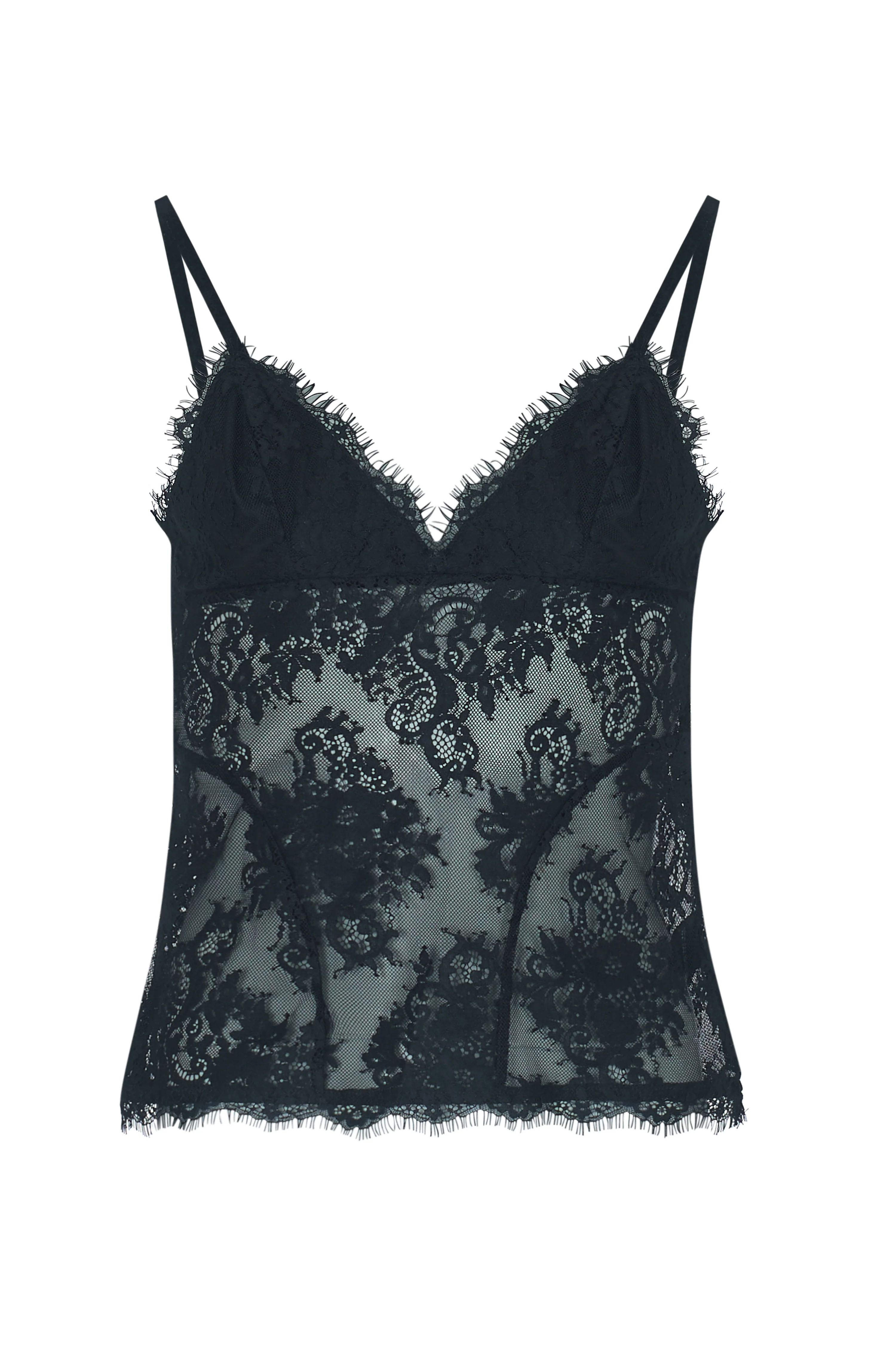 NOVA Black Lace Cami Top - Image 8