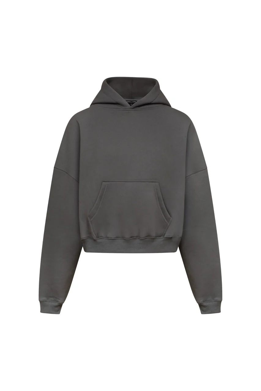 Oversized Steel Grey Hoodie - Image 6
