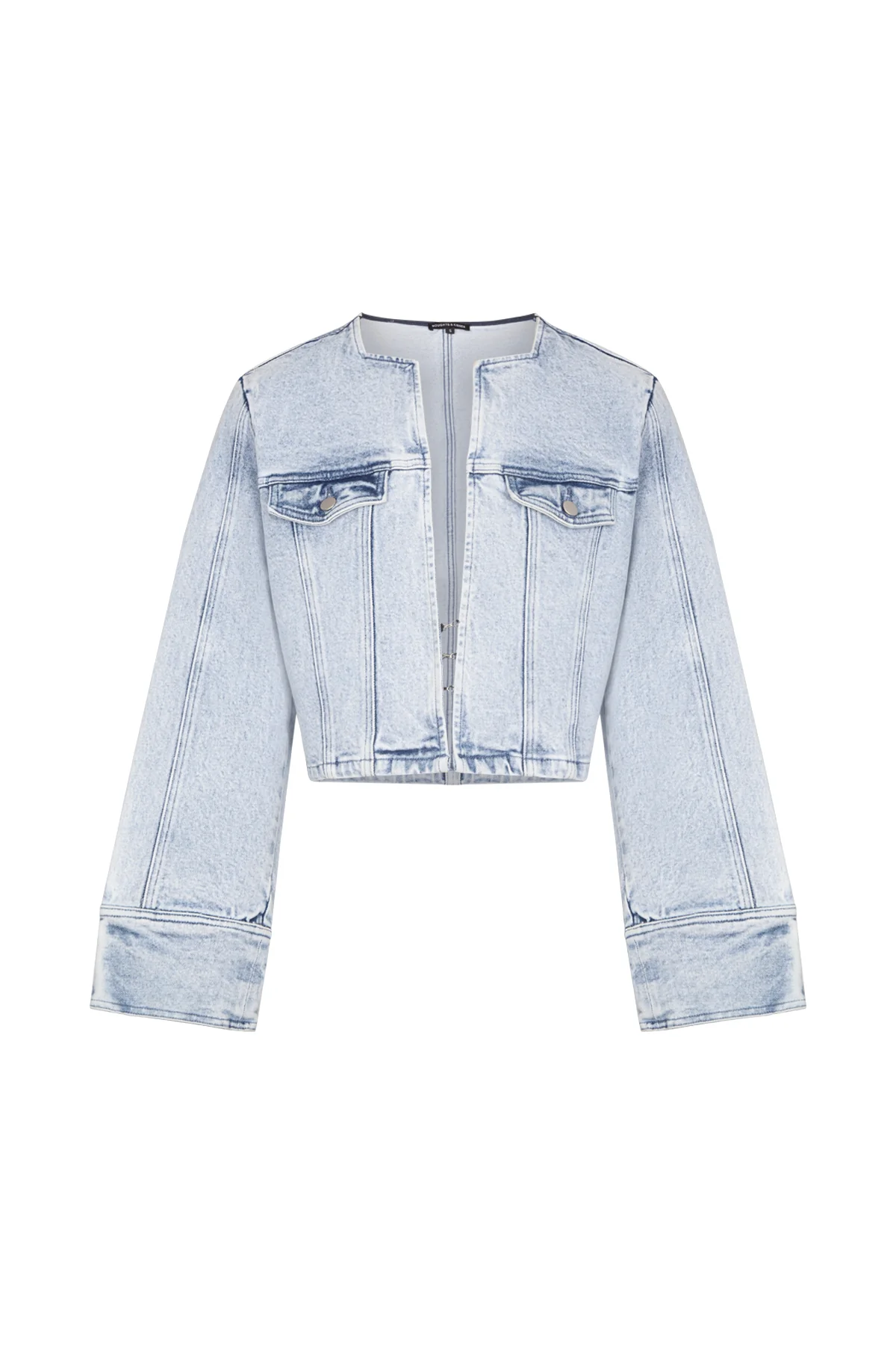 REEVA Boxy Denim Jacket - Image 6