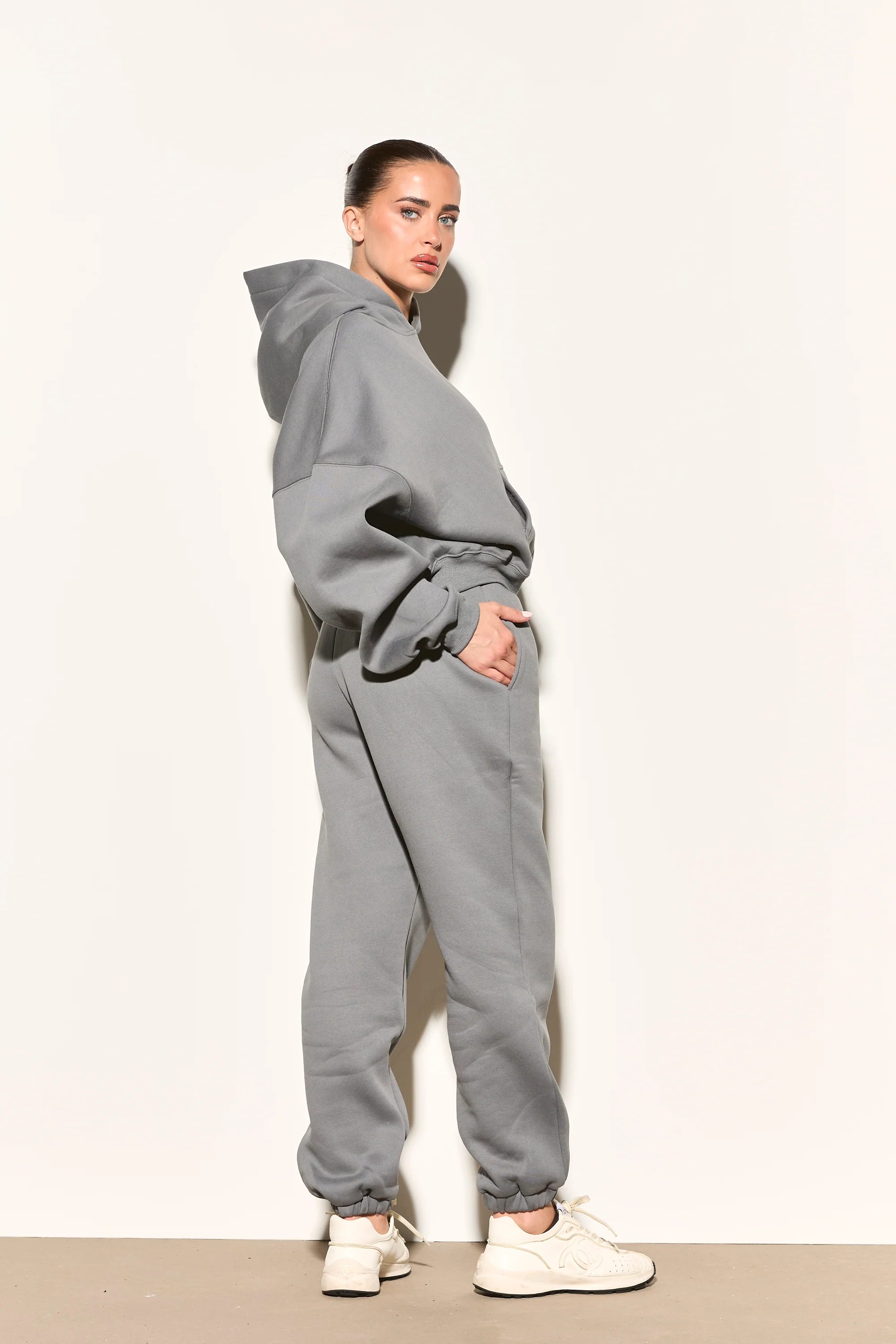 Steel Grey Joggers - Image 4
